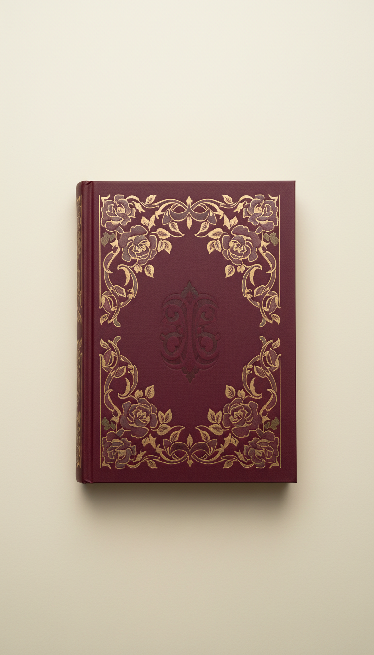 Burgundy Hardcover Romance Exclusive Edition